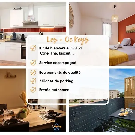Superbe Nid Douillet Avec Terrasse, Double Parking Apartmán